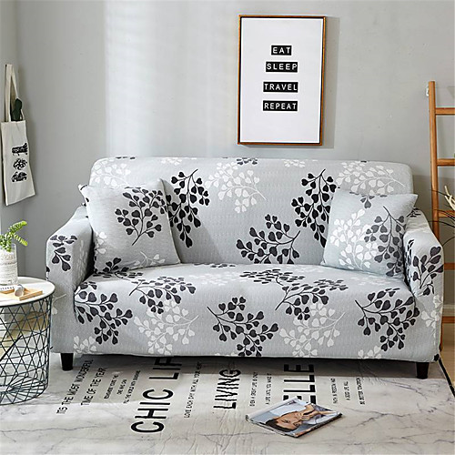 

Sofa Cover Romantic Yarn Dyed Polyester / Cotton Blend Slipcovers