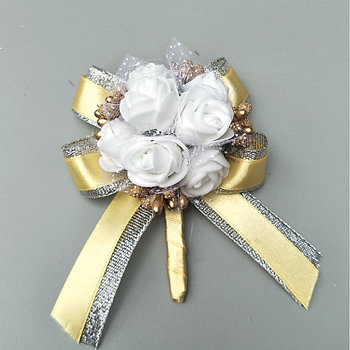 

Wedding Flowers Boutonnieres Event / Party / Wedding Party Poly / Cotton Blend 1.57(Approx.4cm)