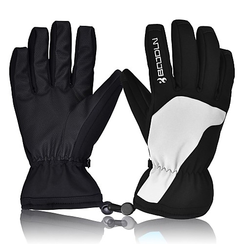 

Ski Gloves Men's Women's Snowsports Full Finger Gloves Winter Waterproof Breathable Warm Silicon Snowsports Winter Sports