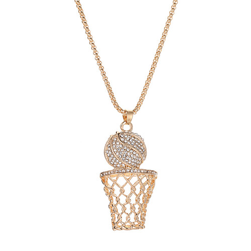 

Men's Pendant Necklace Classic Classic European Trendy Rock Chrome Gold Silver 65 cm Necklace Jewelry 1pc For Daily Holiday Street Festival
