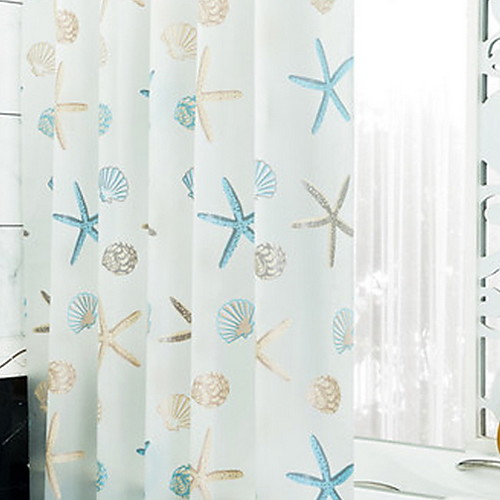 

Shower Curtains & Hooks Modern Nonwoven Lovely