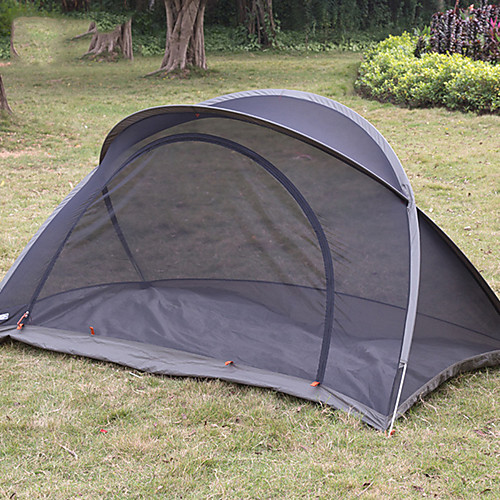 

1 person Screen Tent Outdoor Lightweight Quick Dry Breathability Single Layered Poled Camping Tent <1000 mm for Camping / Hiking / Caving Picnic Oxford Cloth 220130120 cm