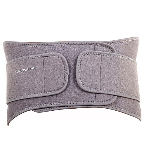 

Back Support / Lumbar Support Belt for Running Basketball Fitness Adjustable Length Other Material 2pcs Dark Grey