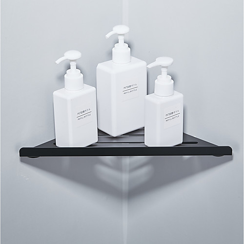 

Multifunction Bathroom Triangle Shelf Wall Mounted Stainless Steel 1 Pack Corner Storage Shelf for Bathroom, Toilet and Kitchen