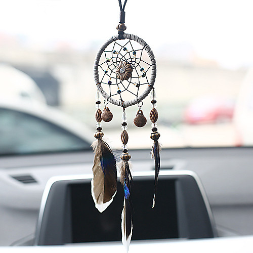 

Handmade Dream Catchers With Feather Wall Hanging Home Decoration Ornament Decor Ornament