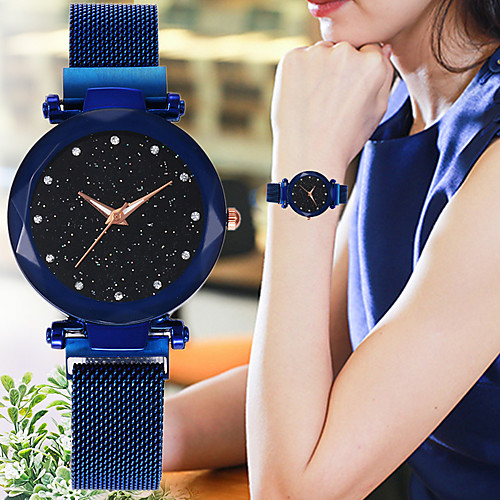 

Women's Quartz Watches Casual Fashion Astronomical Black Blue Red Alloy Chinese Quartz Red Purple Rose Gold New Design Casual Watch 1 pc Analog One Year Battery Life / SSUO 377