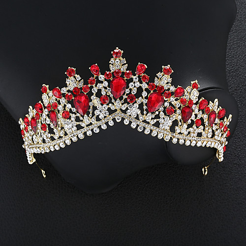 

Crystal / Alloy Tiaras with Crystal 1 Piece Wedding / Special Occasion Headpiece