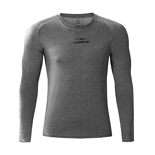 

Men's Solid Colored Letter T-shirt Basic Sexy Beach Sports Gym White / Black / Gray