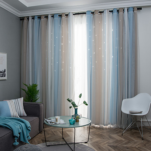 

Neoclassical Privacy One Panel Curtain Bedroom Curtains / Jacquard