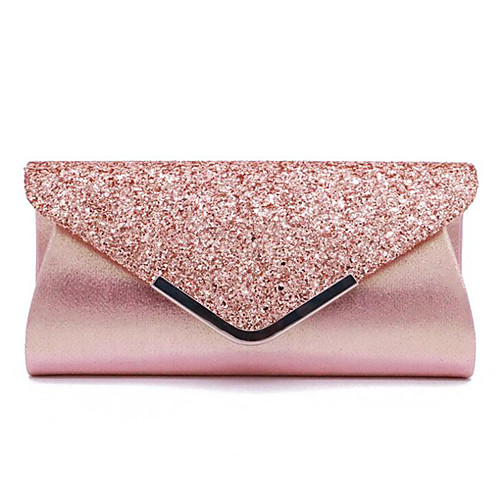 

Women's Bags PU Leather Evening Bag Solid Color Party Event / Party Evening Bag Wedding Bags Handbags Black Blushing Pink Gold Silver