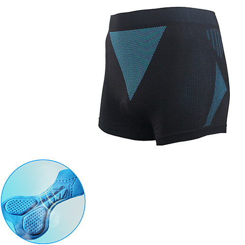 

Mountainpeak Men's Cycling Under Shorts Bike Underwear Shorts Padded Shorts / Chamois Breathable Sweat-wicking Sports Lycra Black Mountain Bike MTB Road Bike Cycling Clothing Apparel Form Fit Bike