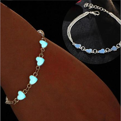 

Ankle Bracelet feet jewelry Women's Body Jewelry For Wedding Party Alloy Silver 1pc