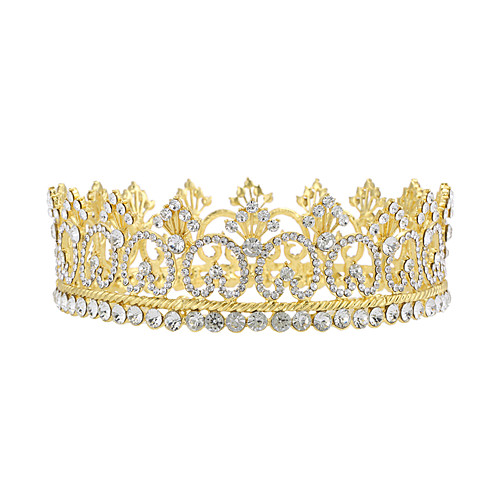 

Crystal / Alloy Tiaras with Crystal / Rhinestone 1 Piece Wedding / Special Occasion Headpiece