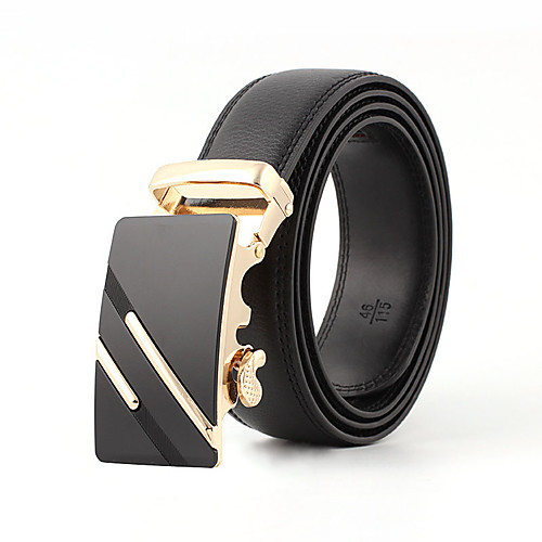 

Men's Work / Active Leather Skinny Belt - Solid Colored / Vintage