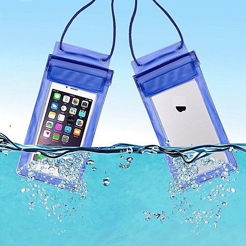 

Protective Bag Cell Phone Bag Mobile Phone Bag for Rain Waterproof Waterproof Zipper 6 inch PVC(PolyVinyl Chloride) 15 m