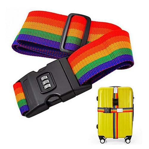 

Luggage Strap Belt Packing Adjustable Travel Suitcase Nylon Password Lock Buckle Strap Baggage Belts