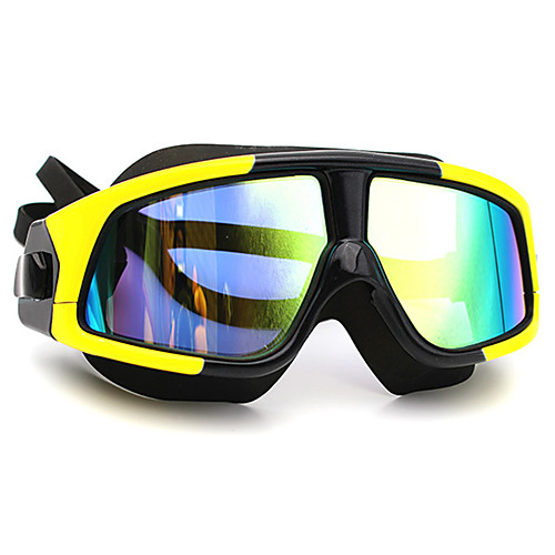 

Swimming Goggles Anti-Fog Wearproof Non-Skid UV Protection Mirrored Scratch Resistant For Adults' PC PC N / A Black / Plated