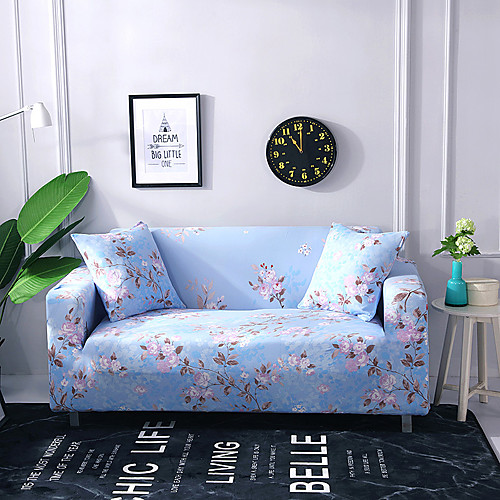 

2019 New Floral Print Sofa Cover Stretch Couch Slipcover Super Soft Fabric High Quality Couch Cover