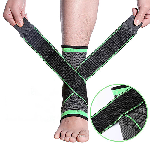 

Ankle Brace for Running Camping / Hiking Hiking Ultra Slim Stretchy Breathable 70% Acrylic / 30% Cotton Superfine fiber 1 pc Sports Outdoor Athletic Green
