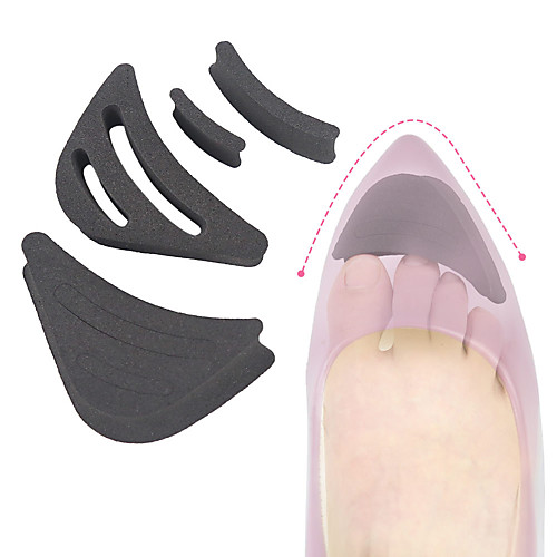 

1 Piece Relieves Stress / Orthotic Insole & Inserts PORON Forefoot All Seasons Women's Black