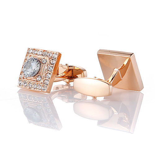 

Cufflinks Fashion Brooch Jewelry Rose Gold For Gift Daily
