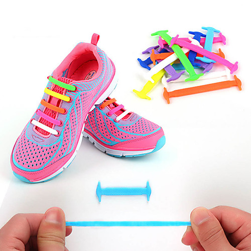 

1 Piece Silicone Shoelace Unisex All Seasons Daily / Casual Green / Blue / Pink