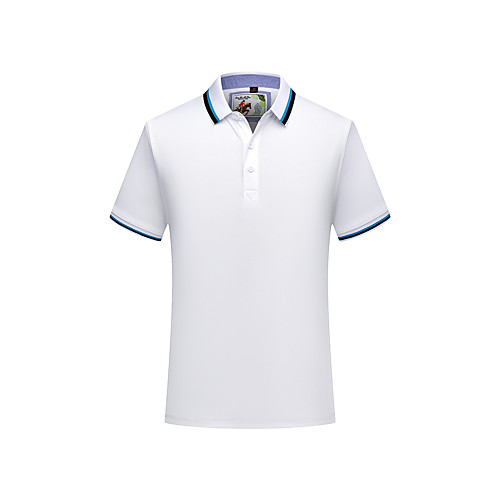 

Men's Solid Colored Polo - Cotton White / Black / Blue / Yellow / Fuchsia / Orange / Green / Light Green