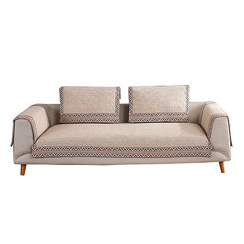 

Sofa Cover / Sofa Cushion Neutral / Contemporary Quilted Cotton Slipcovers