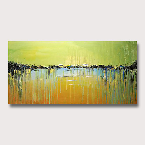 

Oil Painting Hand Painted - Abstract Classic Modern Rolled Canvas