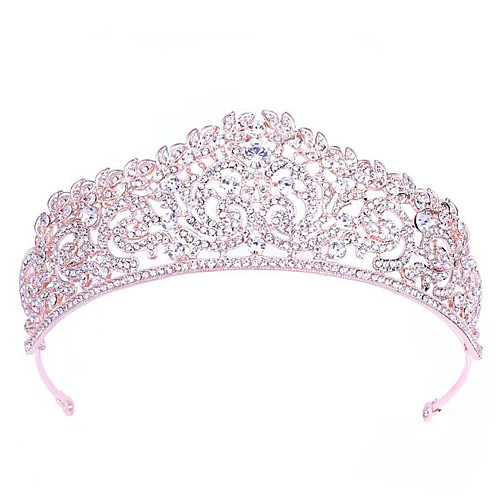 

Alloy Tiaras / Headdress / Headpiece with Sparkling Glitter / Glitter 1pc Wedding / Party / Evening Headpiece