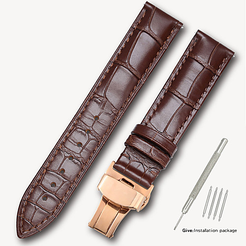 

Genuine Leather / Leather / Calf Hair Watch Band Black / Brown 17cm / 6.69 Inches / 18cm / 7 Inches / 19cm / 7.48 Inches 1.4cm / 0.55 Inches / 1.6cm / 0.6 Inches / 1.8cm / 0.7 Inches