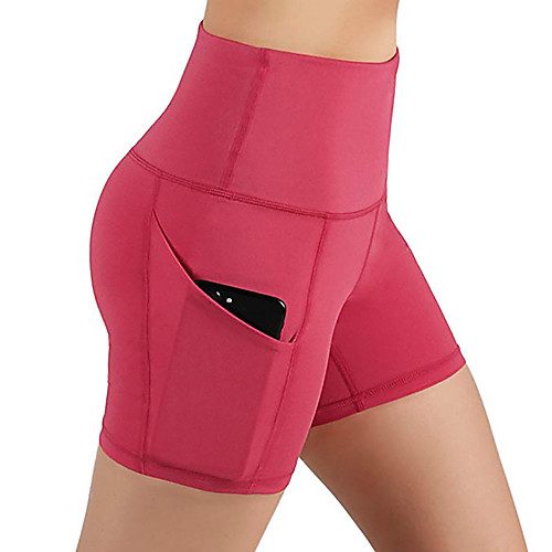 

Women's High Rise Yoga Pants Fashion Running Fitness Shorts Activewear Soft Butt Lift Micro-elastic Slim