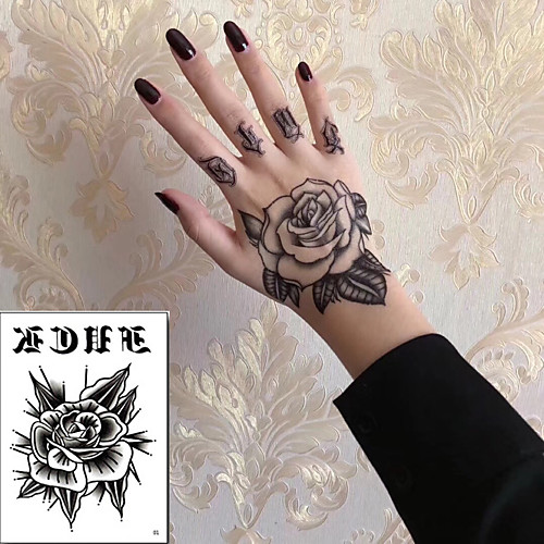 

5 pcs Temporary Tattoos Water Resistant / Best Quality brachium Tattoo Stickers