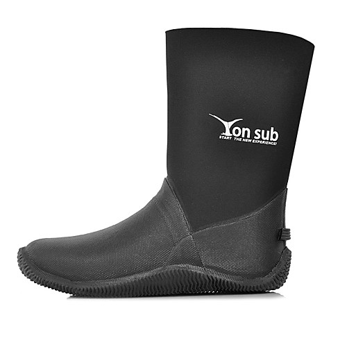 

YON SUB Men's Women's Neoprene Boots 5mm Stylish Rubber Neoprene Barefoot Diving Snorkeling Kayaking Water Sports Rafting Aqua Sports - for Adults