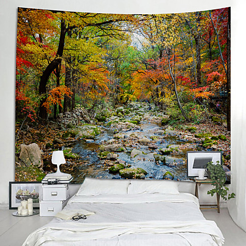 

Garden Theme / Floral Theme Wall Decor 100% Polyester Modern Wall Art, Wall Tapestries Decoration