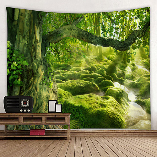 

Garden Theme / Floral Theme Wall Decor 100% Polyester Modern Wall Art, Wall Tapestries Decoration