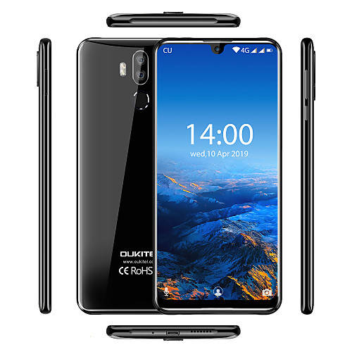 

OUKITEL K9 7.12 inch 4G Smartphone (4GB 64GB 2 mp / 16 mp MediaTek MT6765 6000 mAh mAh)