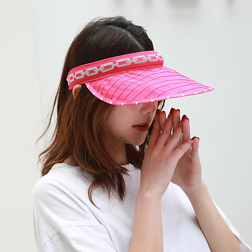 

Women's Active Basic Cute Cotton Polyester Baseball Cap-Solid Colored Spring Summer Light Brown Yellow Blushing Pink