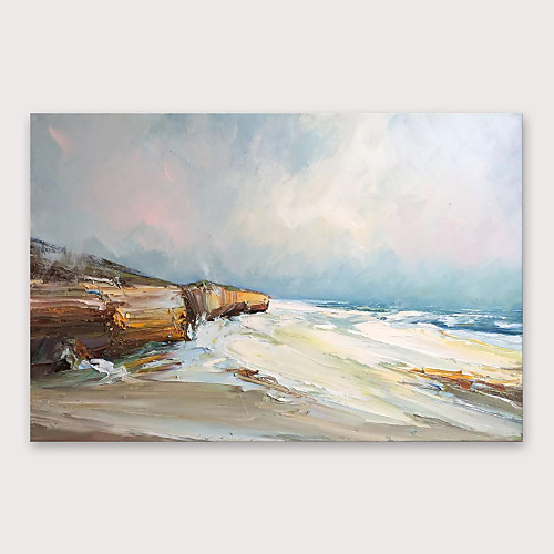 

Oil Painting Hand Painted Horizontal Abstract Modern Stretched Canvas