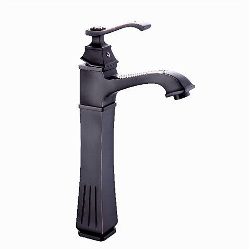 

Bathroom Sink Faucet - Widespread Electroplated Centerset Single Handle One HoleBath Taps