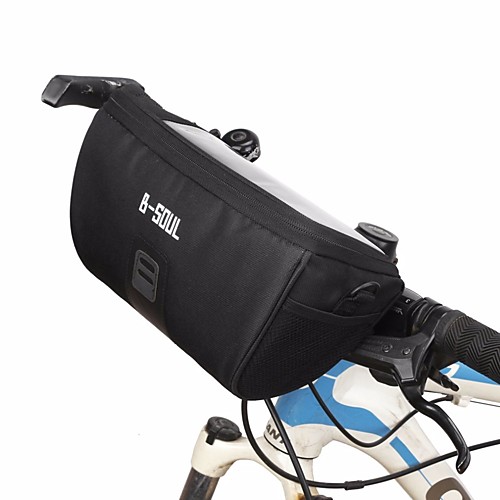 

B-SOUL Cell Phone Bag Bike Handlebar Bag 6.2 inch Touch Screen Portable Cycling for Samsung Galaxy S6 Samsung Galaxy S6 edge LG G3 Black Road Bike Mountain Bike MTB Outdoor / iPhone XS Max / iPhone X
