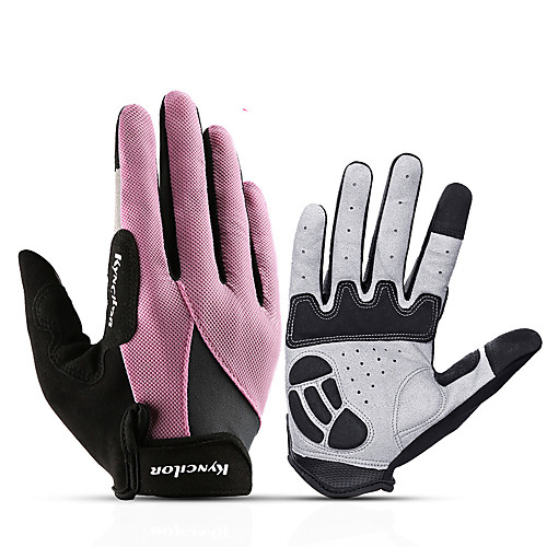 

Winter Bike Gloves / Cycling Gloves Mountain Bike Gloves Mountain Bike MTB Breathable Anti-Slip Sweat-wicking Protective Full Finger Gloves Sports Gloves Black Violet Blue for Adults' Outdoor