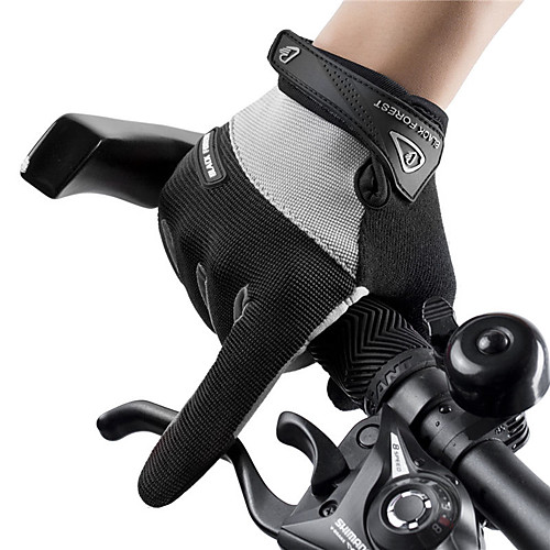 

Bike Gloves / Cycling Gloves Touch Gloves Breathable Anti-Slip Wearable Full Finger Gloves Sports Gloves Terry Cloth Black Red Blue for Adults' Outdoor Exercise Cycling / Bike