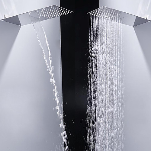 

Contemporary Rain Shower Chrome Feature - Shower, Shower Head