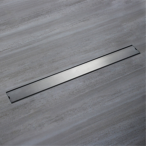 

Linear Drain Modern Stainless Steel 60cm tile insert 1 pc - Hotel bath