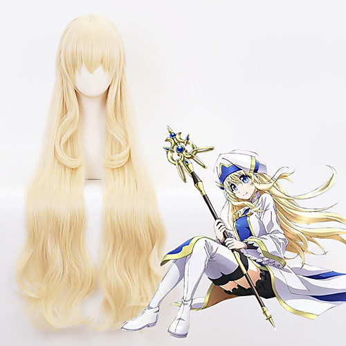 

Cosplay Cosplay Cosplay Wigs All 40 inch Heat Resistant Fiber Golden Anime