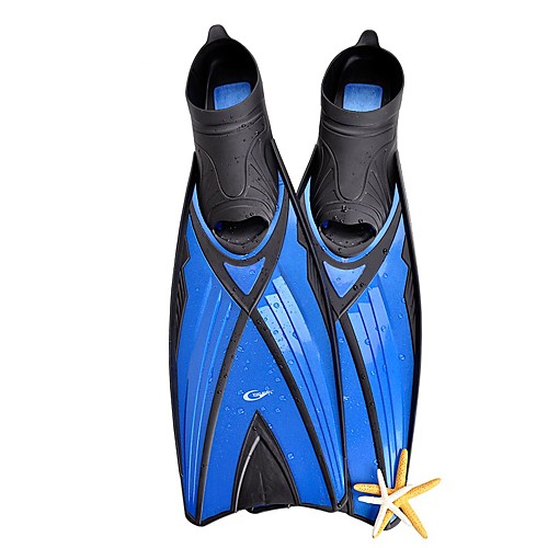 

YON SUB Diving Fins Professional Anti-skidding Long Blade Swimming Diving Snorkeling TPR PP - for Adults Blue