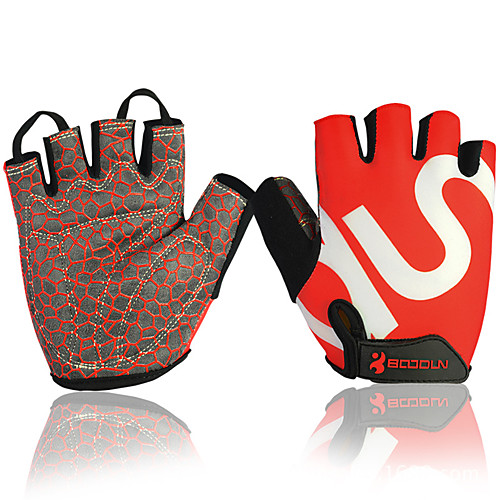 

BAT FOX Winter Bike Gloves / Cycling Gloves Lightweight Breathable Ultraviolet Resistant Moisture Permeability Boys' Girls' Fingerless Gloves Handlebar Mitts Sports Gloves Rose Red Black / Green