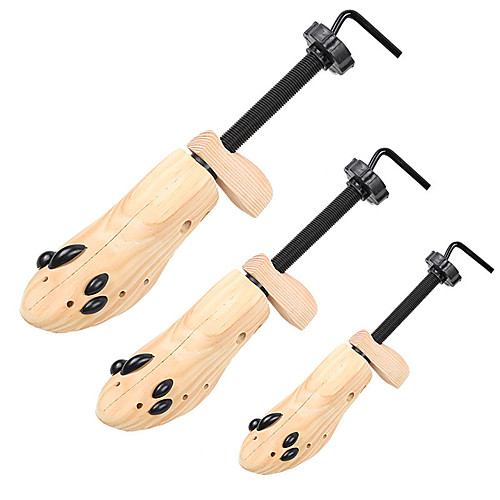 

Shoe Tree & Stretcher Metal Alloy / Wood 1pack Unisex Brown S / M / L