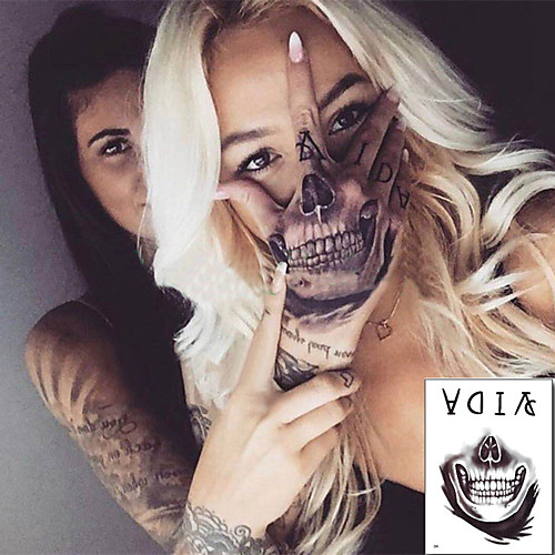 

5 pcs Temporary Tattoos Water Resistant / Best Quality brachium Tattoo Stickers